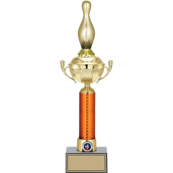 ODAK KUPA - Figürlü Kupalar - Bowling / Pin Figürlü Kupalar FG-056 A - 46 cm ürün görseli 1