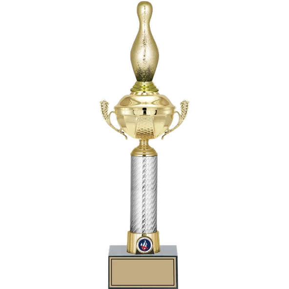 ODAK KUPA - Figürlü Kupalar - Bowling / Pin Figürlü Kupalar FG-058 A - 46 cm ürün görseli 1