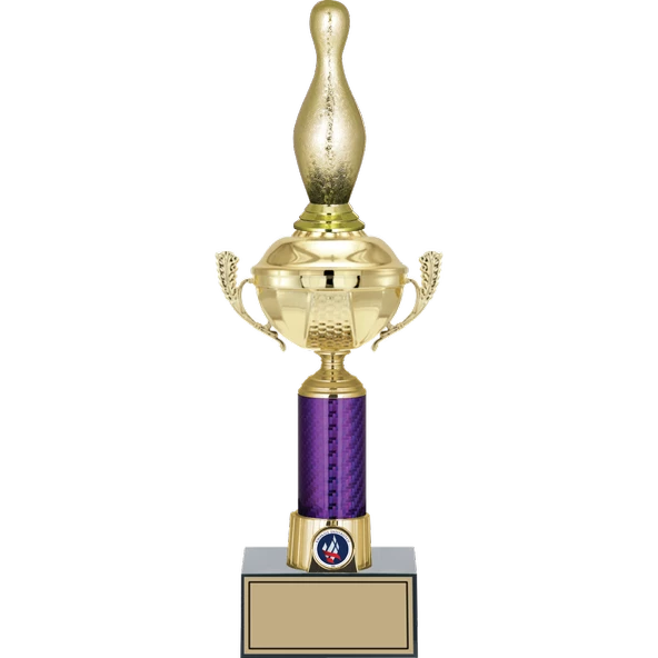 ODAK KUPA - Figürlü Kupalar - Bowling / Pin Figürlü Kupalar FG-060 C - 41 cm ürün görseli 1