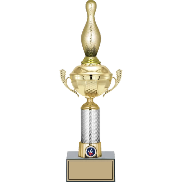 ODAK KUPA - Figürlü Kupalar - Bowling / Pin Figürlü Kupalar FG-058 C - 41 cm ürün görseli 1
