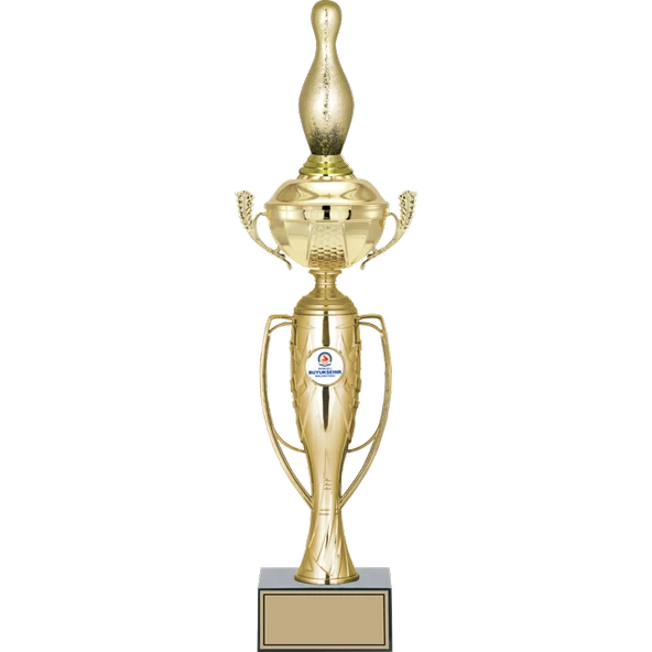 ODAK KUPA - Figürlü Kupalar - Bowling / Pin Figürlü Kupalar FG-072 C - 48 cm ürün görseli 1