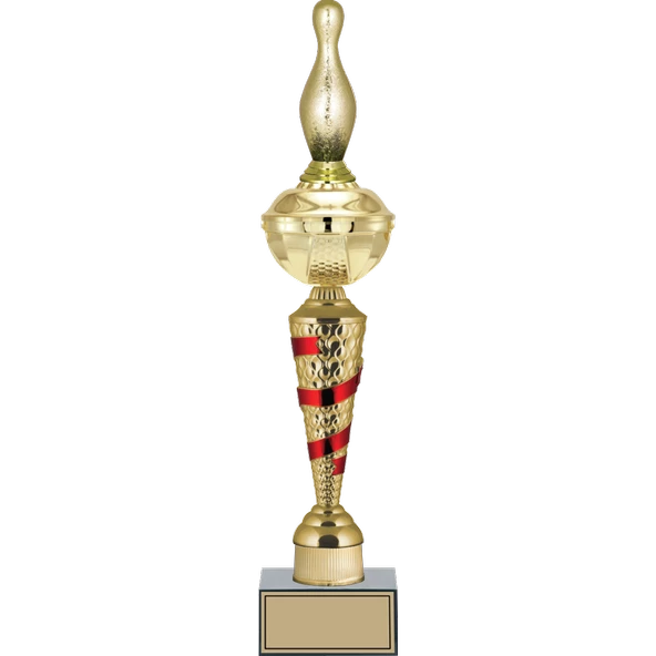 ODAK KUPA - Figürlü Kupalar - Bowling / Pin Figürlü Kupalar FG-077 C - 49 cm ürün görseli 1