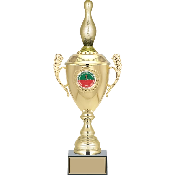 ODAK KUPA - Figürlü Kupalar - Bowling / Pin Figürlü Kupalar FG-080 C - 47 cm ürün görseli 1
