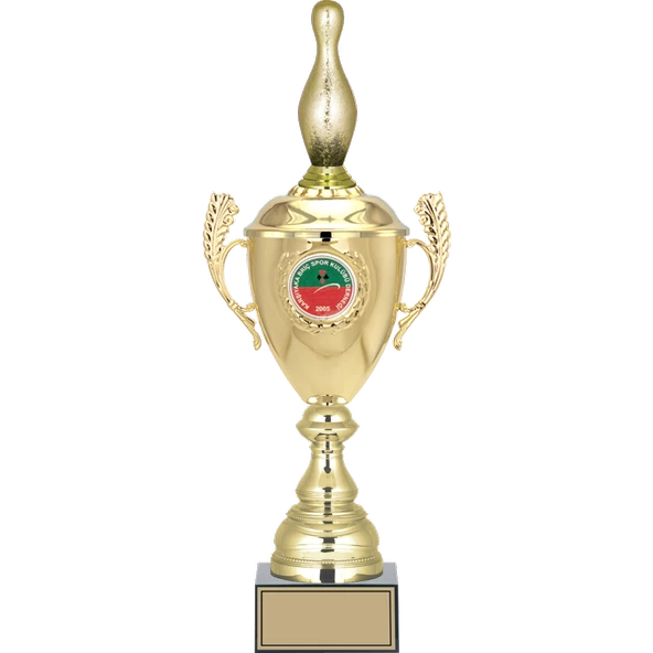 ODAK KUPA - Figürlü Kupalar - Bowling / Pin Figürlü Kupalar FG-080 B - 49 cm ürün görseli 1