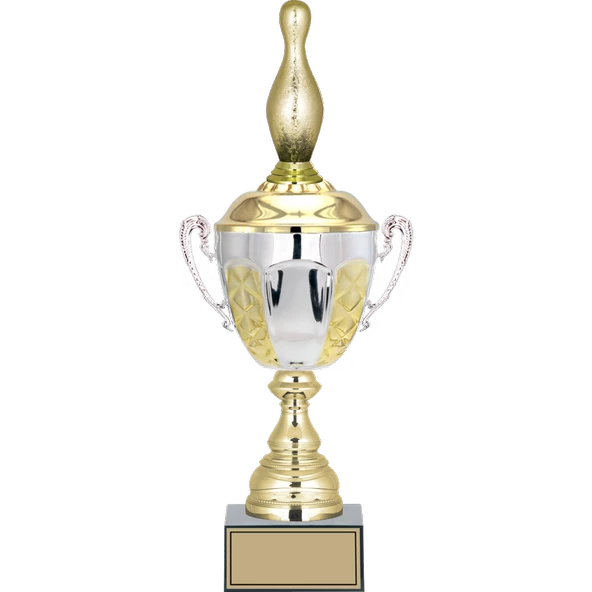 ODAK KUPA - Figürlü Kupalar - Bowling / Pin Figürlü Kupalar FG-087 C - 44 cm ürün görseli 1
