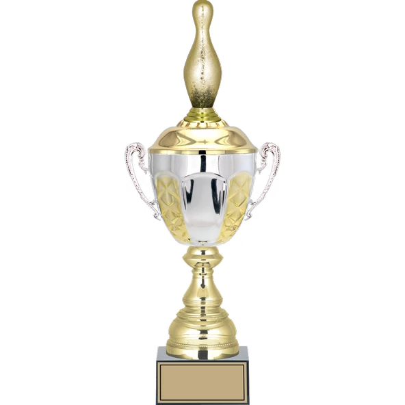 ODAK KUPA - Figürlü Kupalar - Bowling / Pin Figürlü Kupalar FG-087 B - 46 cm ürün görseli 1