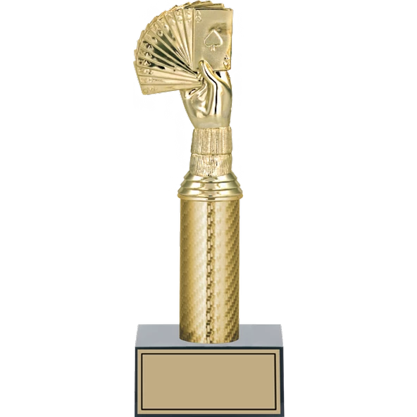 ODAK KUPA - Figürlü Kupalar - Briç Figürlü Kupalar FG-007 B - 27 cm ürün görseli 1