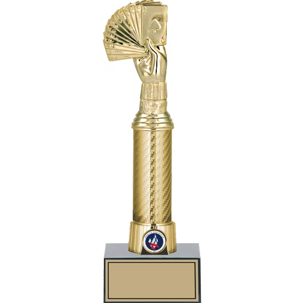 ODAK KUPA - Figürlü Kupalar - Briç Figürlü Kupalar FG-008 B - 30 cm ürün görseli 1