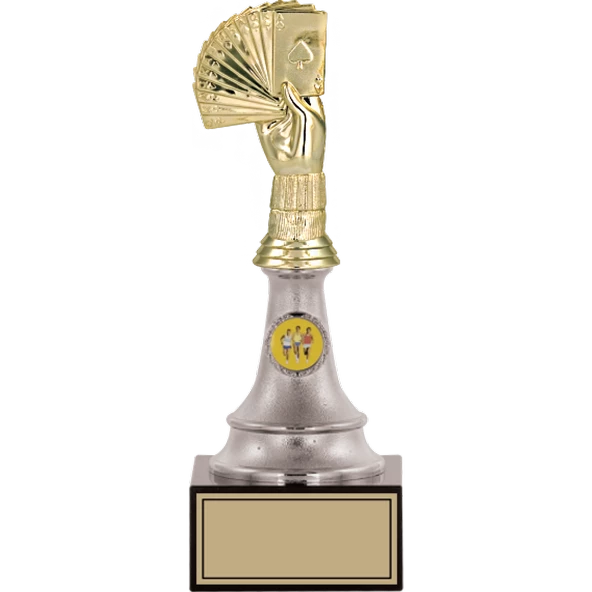 ODAK KUPA - Figürlü Kupalar - Briç Figürlü Kupalar FG-010 A - 27 cm ürün görseli 1