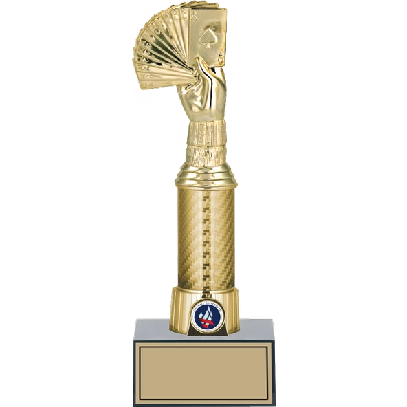 ODAK KUPA - Figürlü Kupalar - Briç Figürlü Kupalar FG-008 C - 28 cm ürün görseli 1