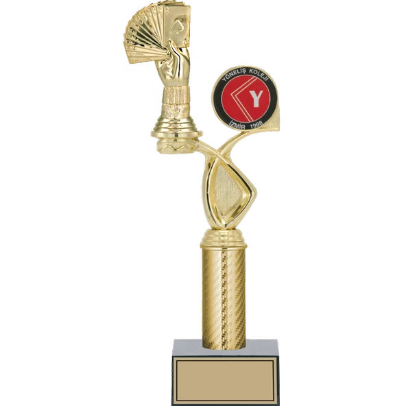 ODAK KUPA - Figürlü Kupalar - Briç Figürlü Kupalar FG-015 B - 36 cm ürün görseli 1
