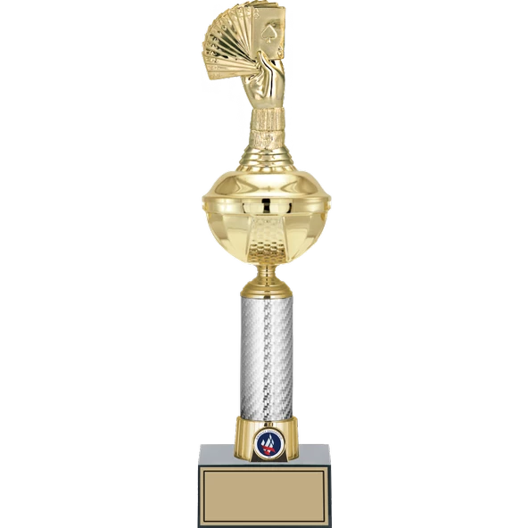 ODAK KUPA - Figürlü Kupalar - Briç Figürlü Kupalar FG-057 B - 42 cm ürün görseli 1