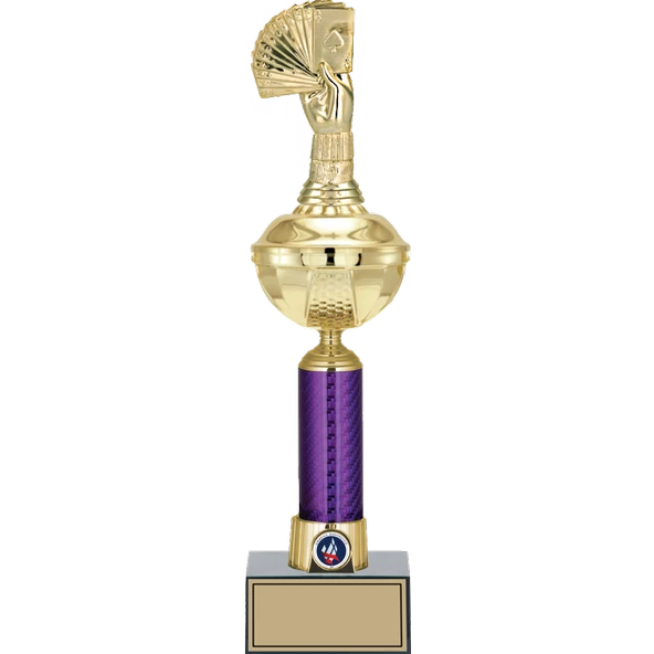 ODAK KUPA - Figürlü Kupalar - Briç Figürlü Kupalar FG-059 B - 42 cm ürün görseli 1