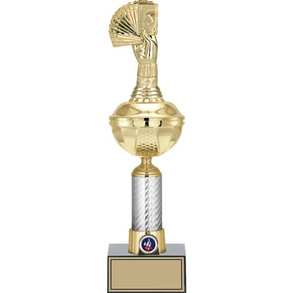 ODAK KUPA - Figürlü Kupalar - Briç Figürlü Kupalar FG-057 C - 40 cm ürün görseli 1