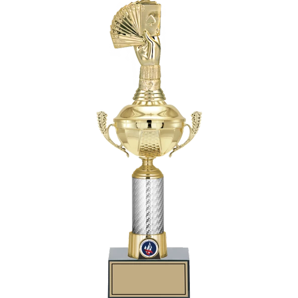 ODAK KUPA - Figürlü Kupalar - Briç Figürlü Kupalar FG-058 C - 40 cm ürün görseli 1