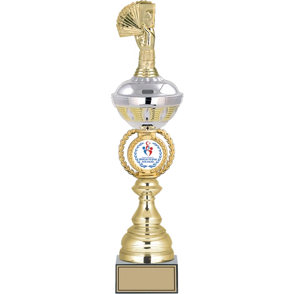 ODAK KUPA - Figürlü Kupalar - Briç Figürlü Kupalar FG-066 A - 48 cm ürün görseli 1