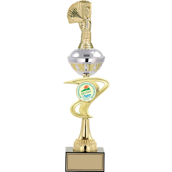 ODAK KUPA - Figürlü Kupalar - Briç Figürlü Kupalar FG-065 B - 45 cm ürün görseli 1