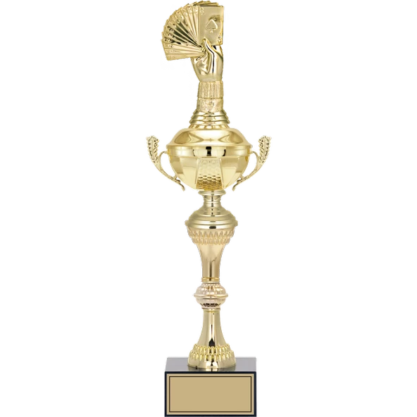 ODAK KUPA - Figürlü Kupalar - Briç Figürlü Kupalar FG-062 C - 44 cm ürün görseli 1