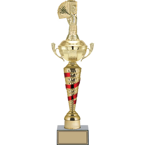 ODAK KUPA - Figürlü Kupalar - Briç Figürlü Kupalar FG-078 C - 48 cm ürün görseli 1