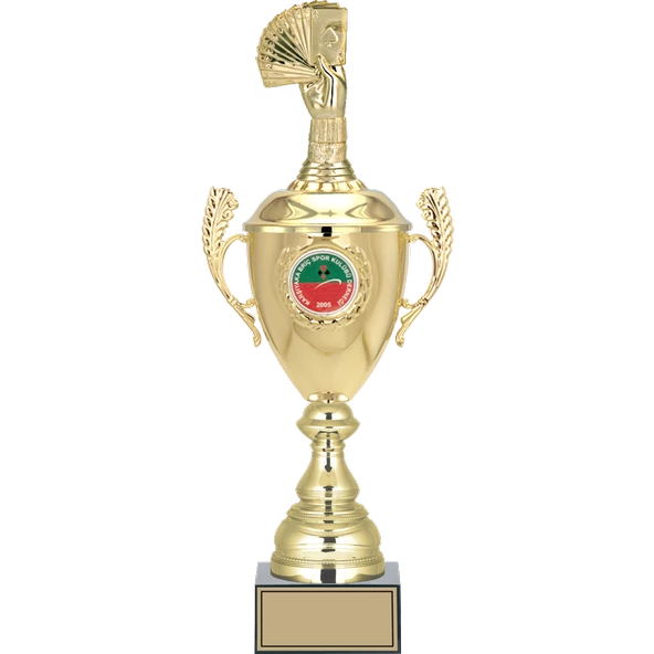 ODAK KUPA - Figürlü Kupalar - Briç Figürlü Kupalar FG-080 B - 47 cm ürün görseli 1