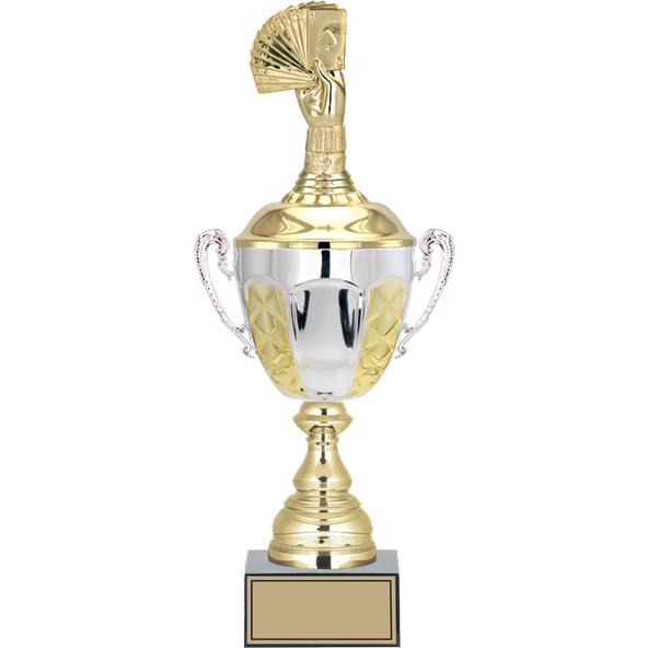 ODAK KUPA - Figürlü Kupalar - Briç Figürlü Kupalar FG-087 C - 43 cm ürün görseli 1