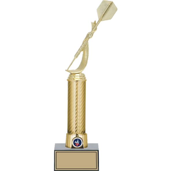 ODAK KUPA - Figürlü Kupalar - Dart Figürlü Kupalar FG-008 A - 37 cm ürün görseli 1