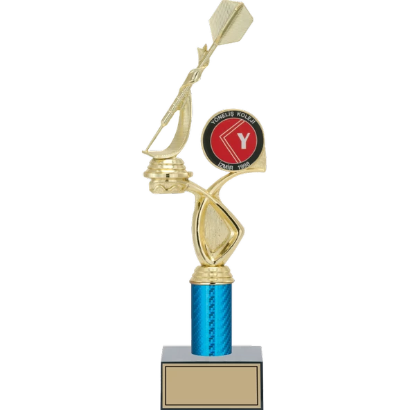 ODAK KUPA - Figürlü Kupalar - Dart Figürlü Kupalar FG-017 C - 37 cm ürün görseli 1
