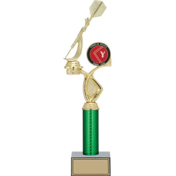 ODAK KUPA - Figürlü Kupalar - Dart Figürlü Kupalar FG-018 A - 42 cm ürün görseli 1