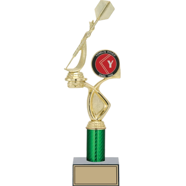 ODAK KUPA - Figürlü Kupalar - Dart Figürlü Kupalar FG-018 C - 37 cm ürün görseli 1