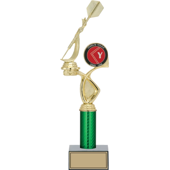 ODAK KUPA - Figürlü Kupalar - Dart Figürlü Kupalar FG-018 B - 40 cm ürün görseli 1
