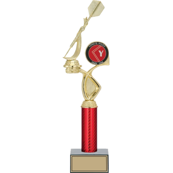 ODAK KUPA - Figürlü Kupalar - Dart Figürlü Kupalar FG-016 A - 42 cm ürün görseli 1