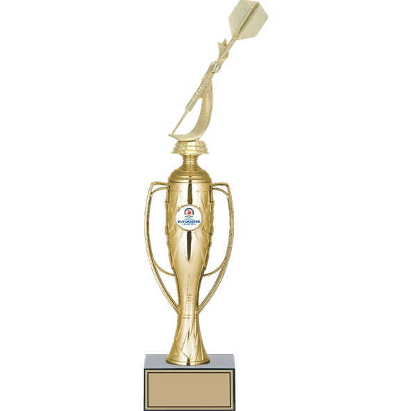 ODAK KUPA - Figürlü Kupalar - Dart Figürlü Kupalar FG-026 C - 42 cm ürün görseli 1