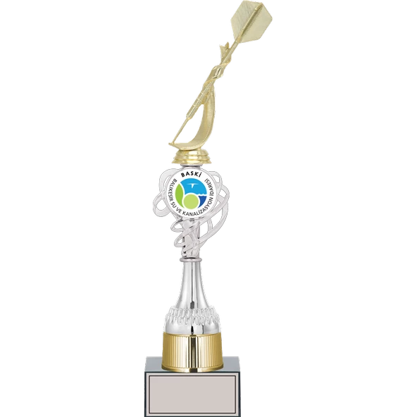 ODAK KUPA - Figürlü Kupalar - Dart Figürlü Kupalar FG-036 B - 43 cm ürün görseli 1