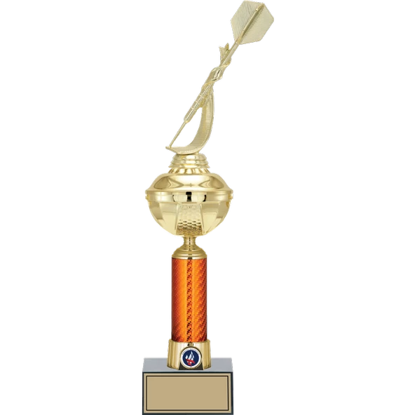 ODAK KUPA - Figürlü Kupalar - Dart Figürlü Kupalar FG-055 B - 46 cm ürün görseli 1