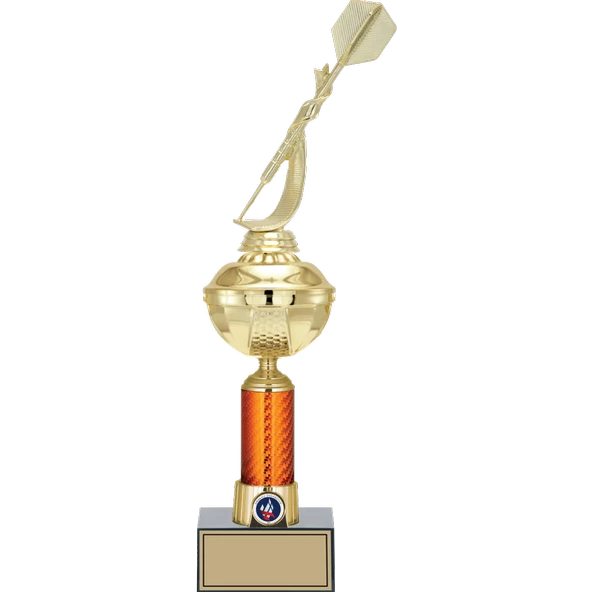 ODAK KUPA - Figürlü Kupalar - Dart Figürlü Kupalar FG-055 C - 43 cm ürün görseli 1