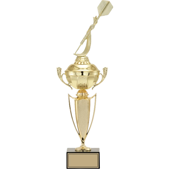 ODAK KUPA - Figürlü Kupalar - Dart Figürlü Kupalar FG-068 A - 49 cm ürün görseli 1