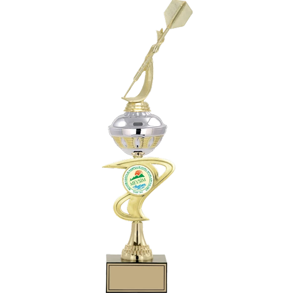 ODAK KUPA - Figürlü Kupalar - Dart Figürlü Kupalar FG-065 C - 47 cm ürün görseli 1
