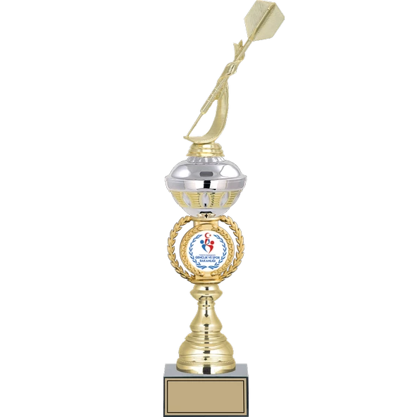 ODAK KUPA - Figürlü Kupalar - Dart Figürlü Kupalar FG-066 C - 48 cm ürün görseli 1