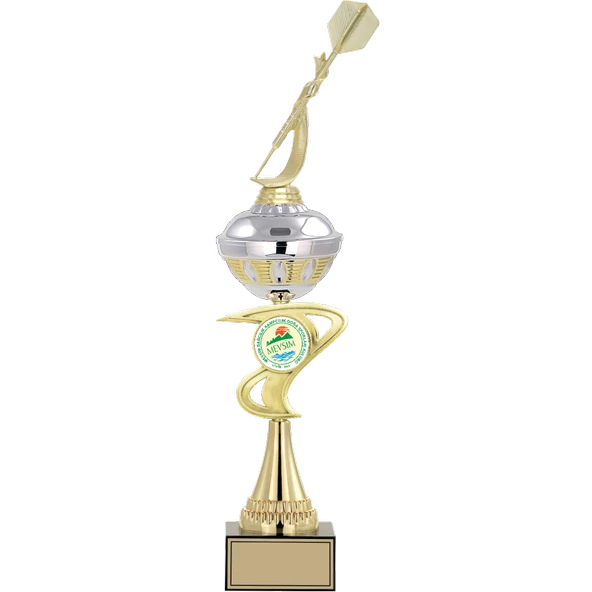 ODAK KUPA - Figürlü Kupalar - Dart Figürlü Kupalar FG-065 A - 52 cm ürün görseli 1
