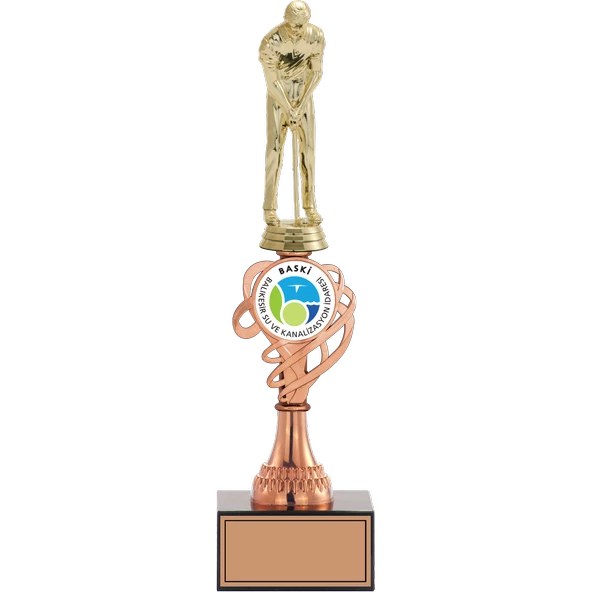 ODAK KUPA - Figürlü Kupalar - Golf Figürlü Kupalar FG-034 C - 35 cm ürün görseli 1