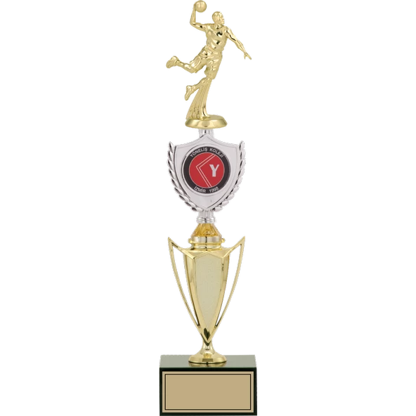 ODAK KUPA - Figürlü Kupalar - Hentbol Figürlü Kupalar FG-042 C - 43 cm ürün görseli 1
