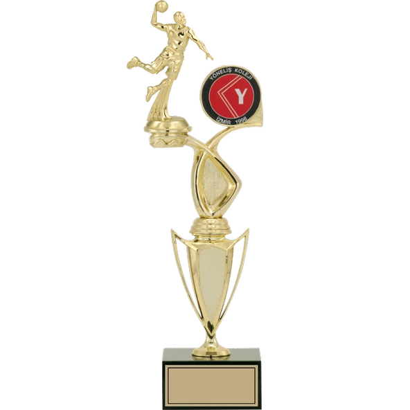 ODAK KUPA - Figürlü Kupalar - Hentbol Figürlü Kupalar FG-043 C - 41 cm ürün görseli 1