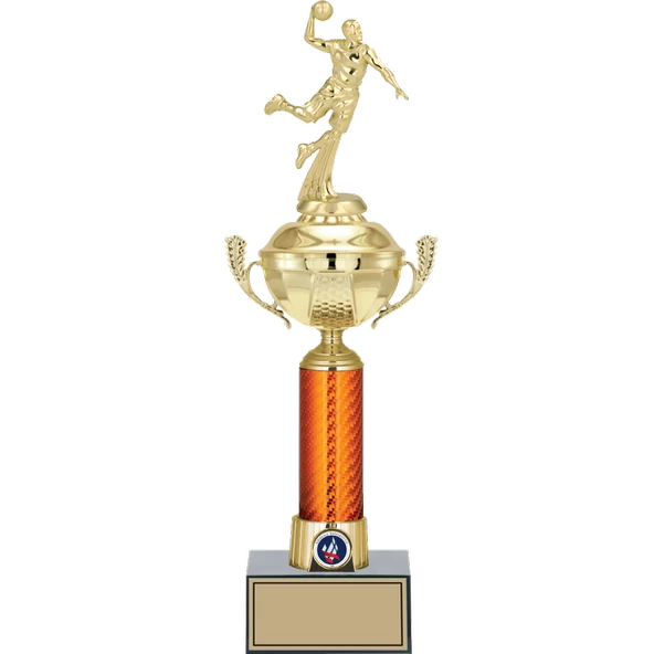 ODAK KUPA - Figürlü Kupalar - Hentbol Figürlü Kupalar FG-056 B - 44 cm ürün görseli 1