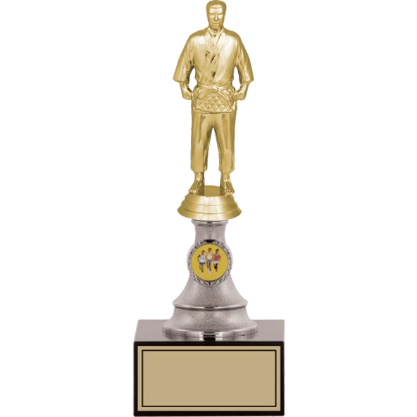 ODAK KUPA - Figürlü Kupalar - Judo / Karate Figürlü Kupalar FG-010 C - 26 cm ürün görseli 1