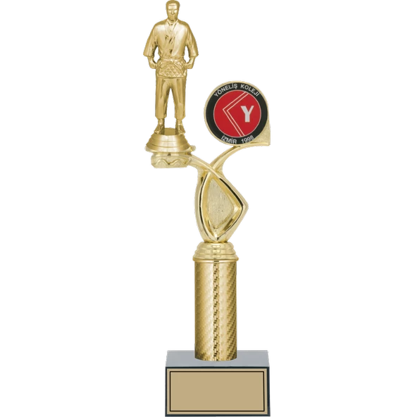 ODAK KUPA - Figürlü Kupalar - Judo / Karate Figürlü Kupalar FG-015 B - 38 cm ürün görseli 1