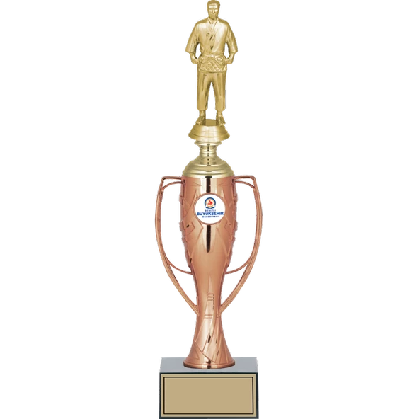 ODAK KUPA - Figürlü Kupalar - Judo / Karate Figürlü Kupalar FG-025 C - 38 cm ürün görseli 1