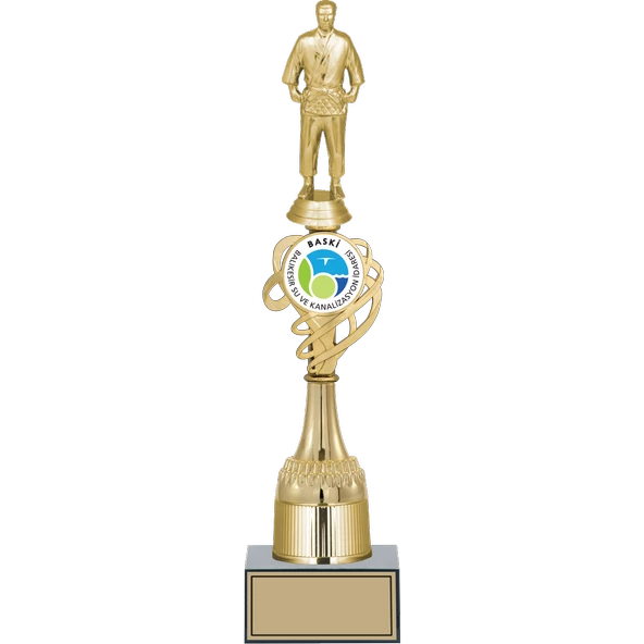ODAK KUPA - Figürlü Kupalar - Judo / Karate Figürlü Kupalar FG-033 B - 41 cm ürün görseli 1