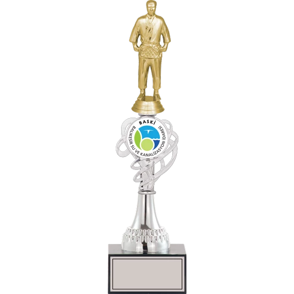 ODAK KUPA - Figürlü Kupalar - Judo / Karate Figürlü Kupalar FG-034 B - 37 cm ürün görseli 1