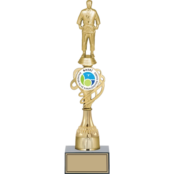 ODAK KUPA - Figürlü Kupalar - Judo / Karate Figürlü Kupalar FG-033 C - 38 cm ürün görseli 1