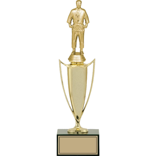 ODAK KUPA - Figürlü Kupalar - Judo / Karate Figürlü Kupalar FG-039 A - 36 cm ürün görseli 1